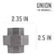 B & K STZ Industries 1 in. FIP each X 1 in. D FIP Black Malleable Iron Union 310UPU-1 - alternate 5